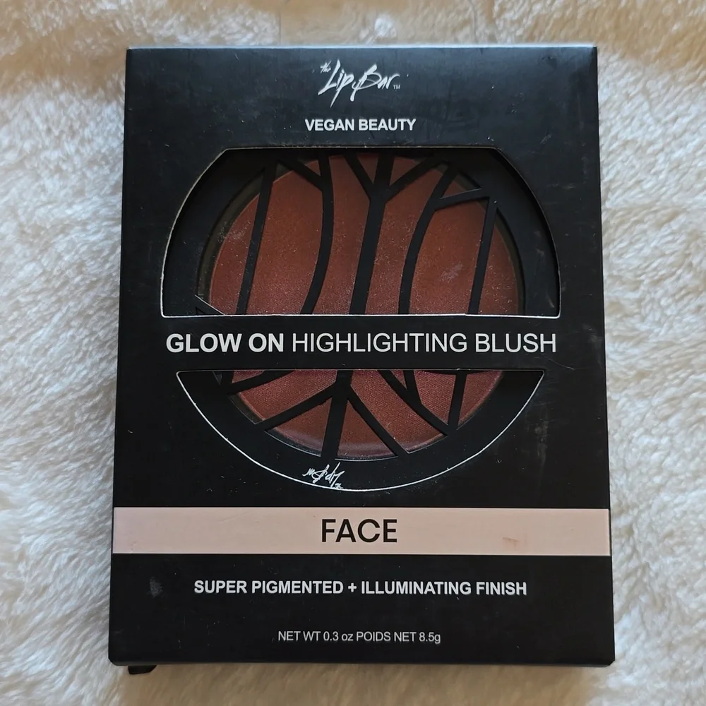 The Lip Bar Glow On Highlighting Blush NWT
